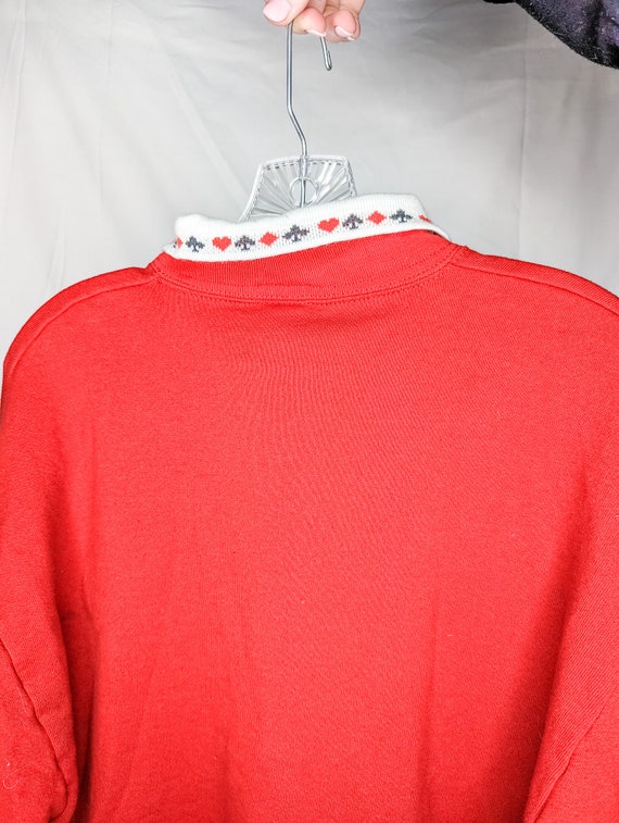 Vintage Morning Sun Red Adult Sweater | Vintage P… - image 7