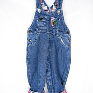 Vintage Little Arizona Blue Jean Denim Overalls | Vintage Baby Overalls | Vintage Kid&#39;s Overalls | Vintage Overalls | Size 12 Months
