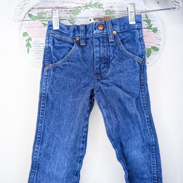 Boy's Wrangler 13MWZBP 13MWZJP ProRodeo Cowboy Cut Original Fit Indigo Jean | Kid's Jeans | Boys Jeans | Size 4 Slim