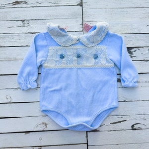 Blue Yellow Striped Baby Set