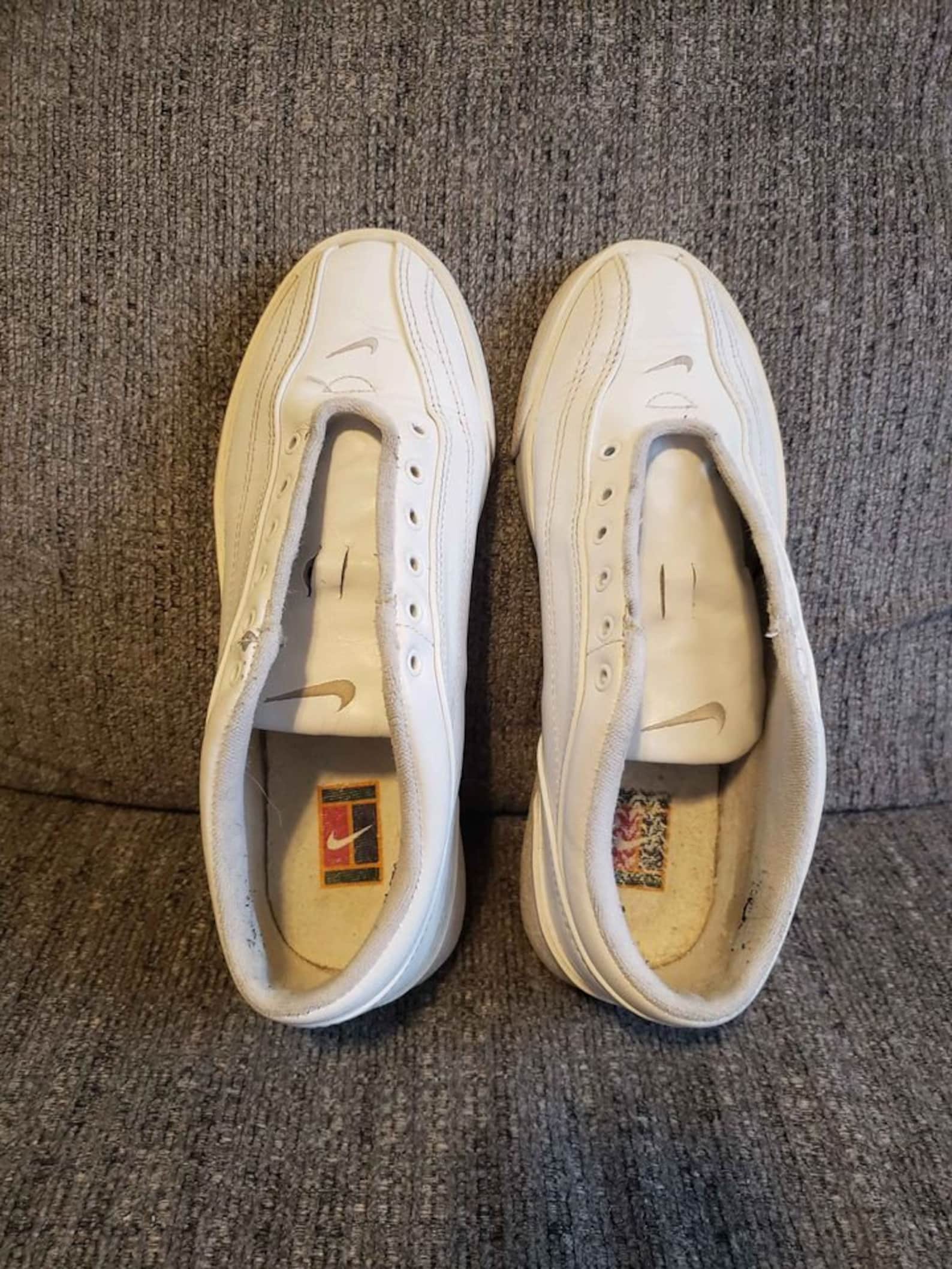 white sneakers vintage