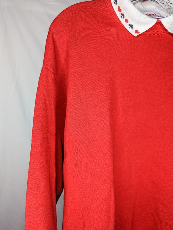 Vintage Morning Sun Red Adult Sweater | Vintage P… - image 6