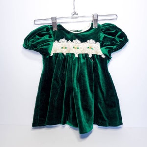rare editions green velvet dress Baltic Born Womens Eirene Velvet Dress | Emerald main image 0