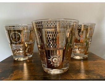 MCM whiskey glasses designed by Georges Briard ‼Read description ‼