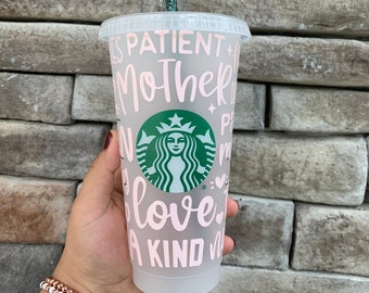 Mom Starbucks Cold Cup| Mother’s Day Gift|Gift for Mom| Mother Daughter Gifts| Personalized Gift for Mom| Grandma Mother Gift| Coffee Mom