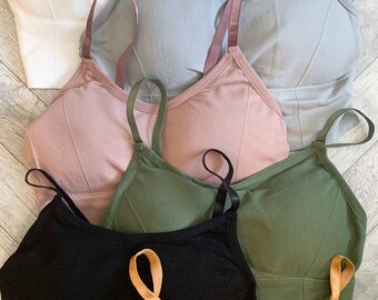 bralette with adjustable straps