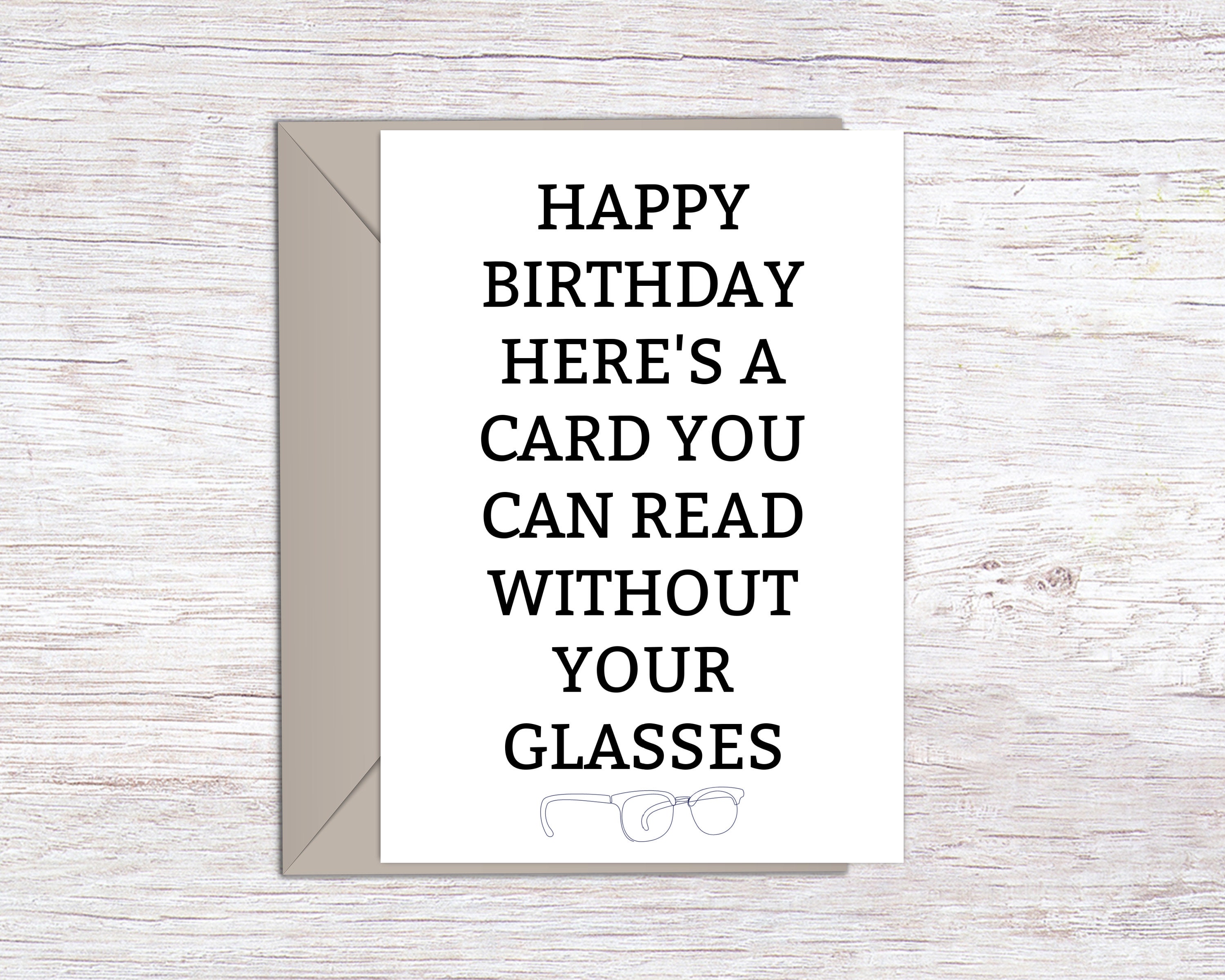 Funny Happy Birthday Card Printable Happy Birthday Card Etsy