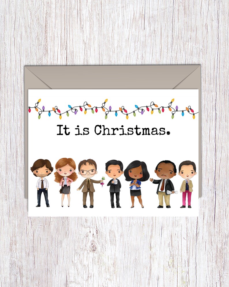 The Office Christmas Card The Office Printable Christmas Card Funny Christmas Card 5x7 PDF The Office Christmas Card The Office Printable Christmas Card Funny Christmas Card 5x7 PDF