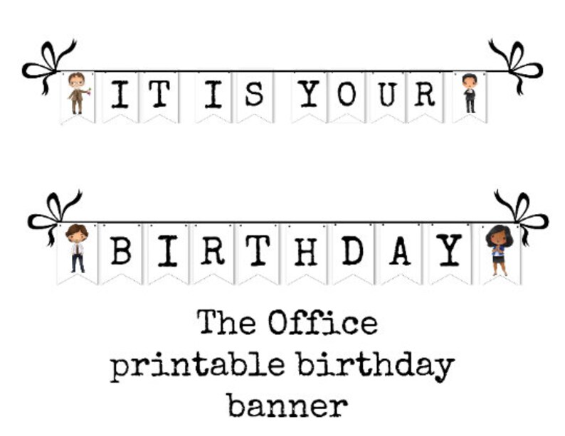 The Office Birthday Card Printable