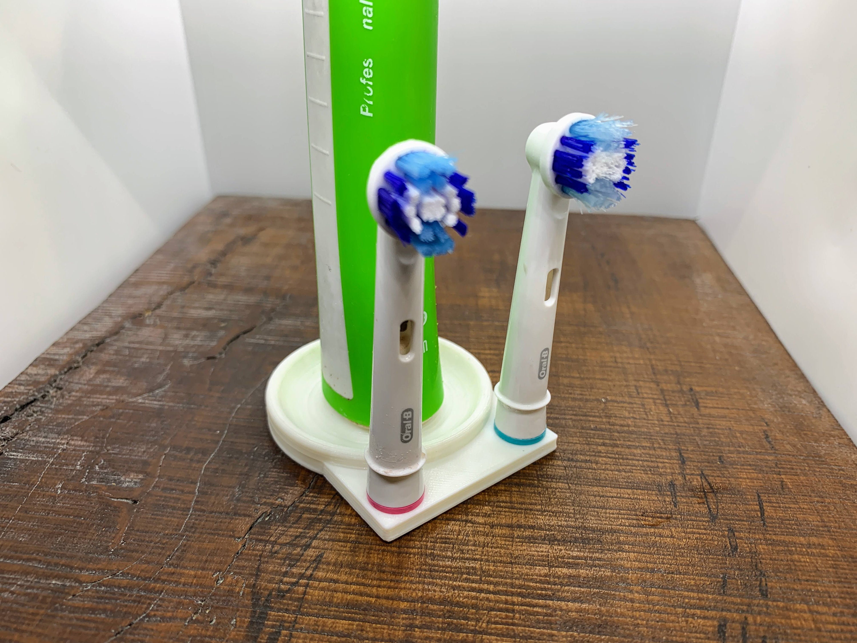 Oral-b Electric Toothbrush 1,2,3 Stand/holder With Drip Tray Toothbrush  Head Holder Mess Free 