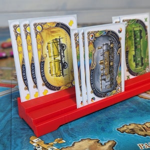 Kaarthouder met meerdere niveaus: kaarthouder, organizer, Marvel, Kittens, Sleeping Queens, UNO, Sushi Go, MtG, Ticket to Ride, Cards Against Humanity