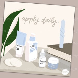 Self-Care Skincare Print