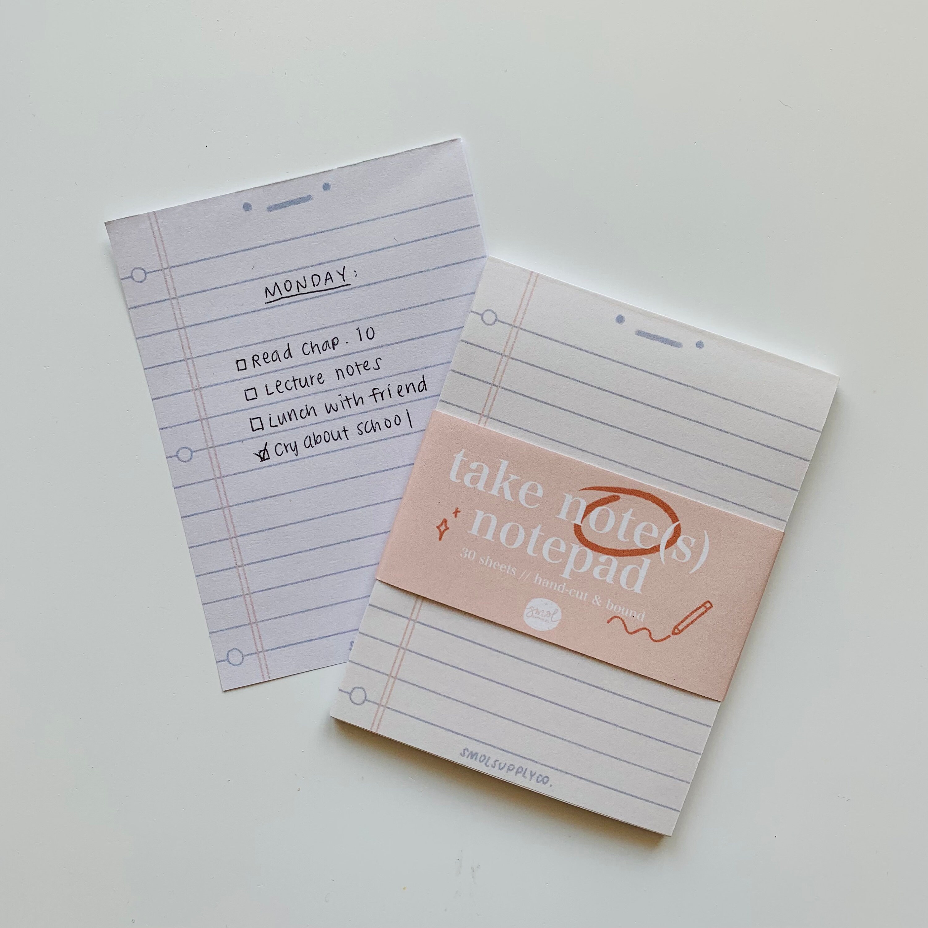 Taking Notes Notepad Take Notes Notepad | Etsy Canada