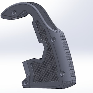 SPAMF Nerf Falconfire Grip Kit Toy Blaster (archivos .STL)