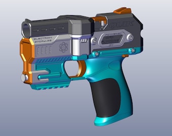 Quik 3d Printed Fully Automatic Flycore Toy Nerf Blaster (.STL FILES ONLY)