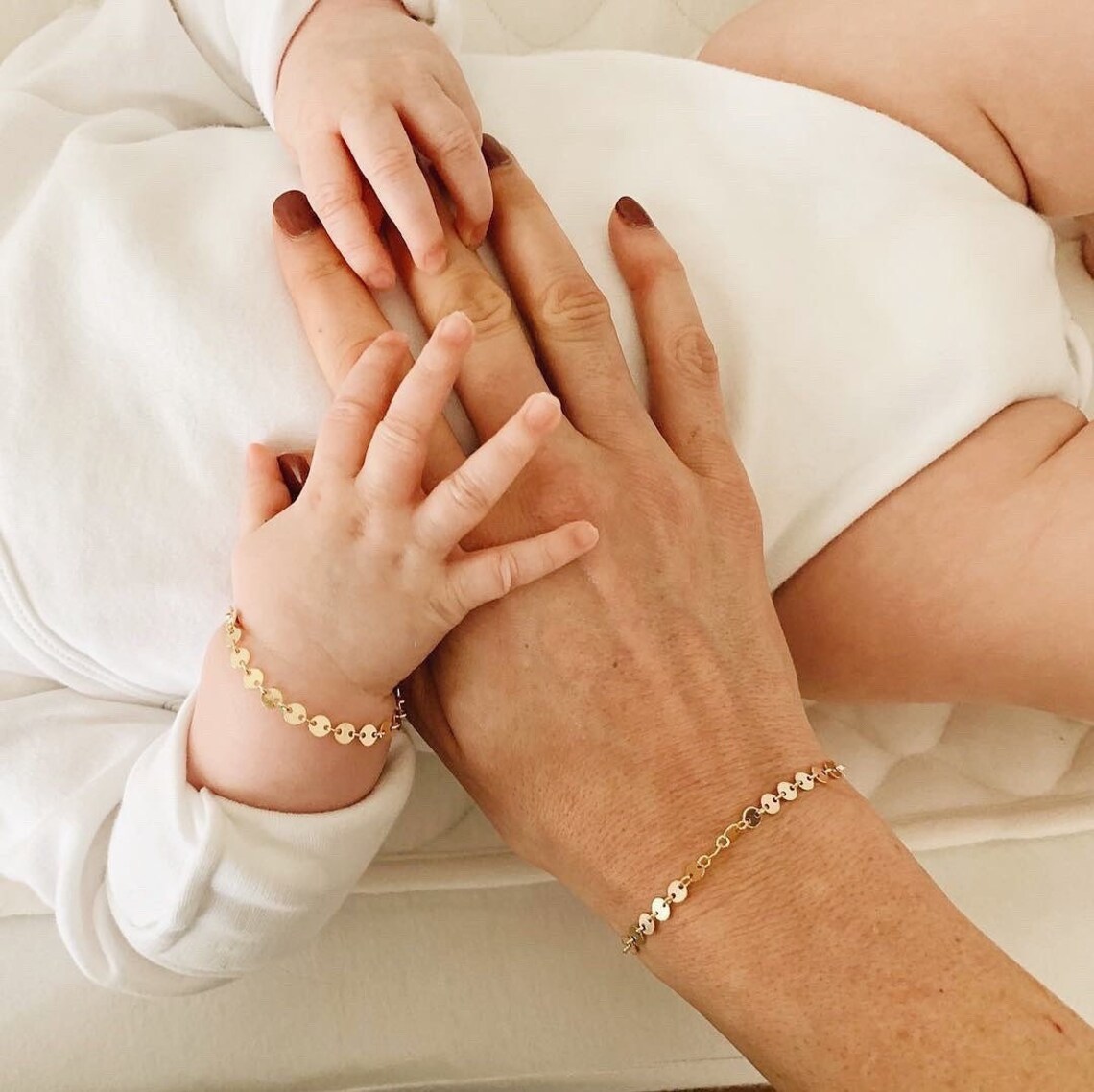 Mommy and Me Bracelet Duo | Etsy