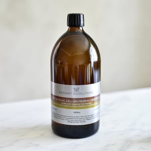 Humic and Fulvic Cell-Life 50:50 Mineral Blend (1000ml) in Glass bottle