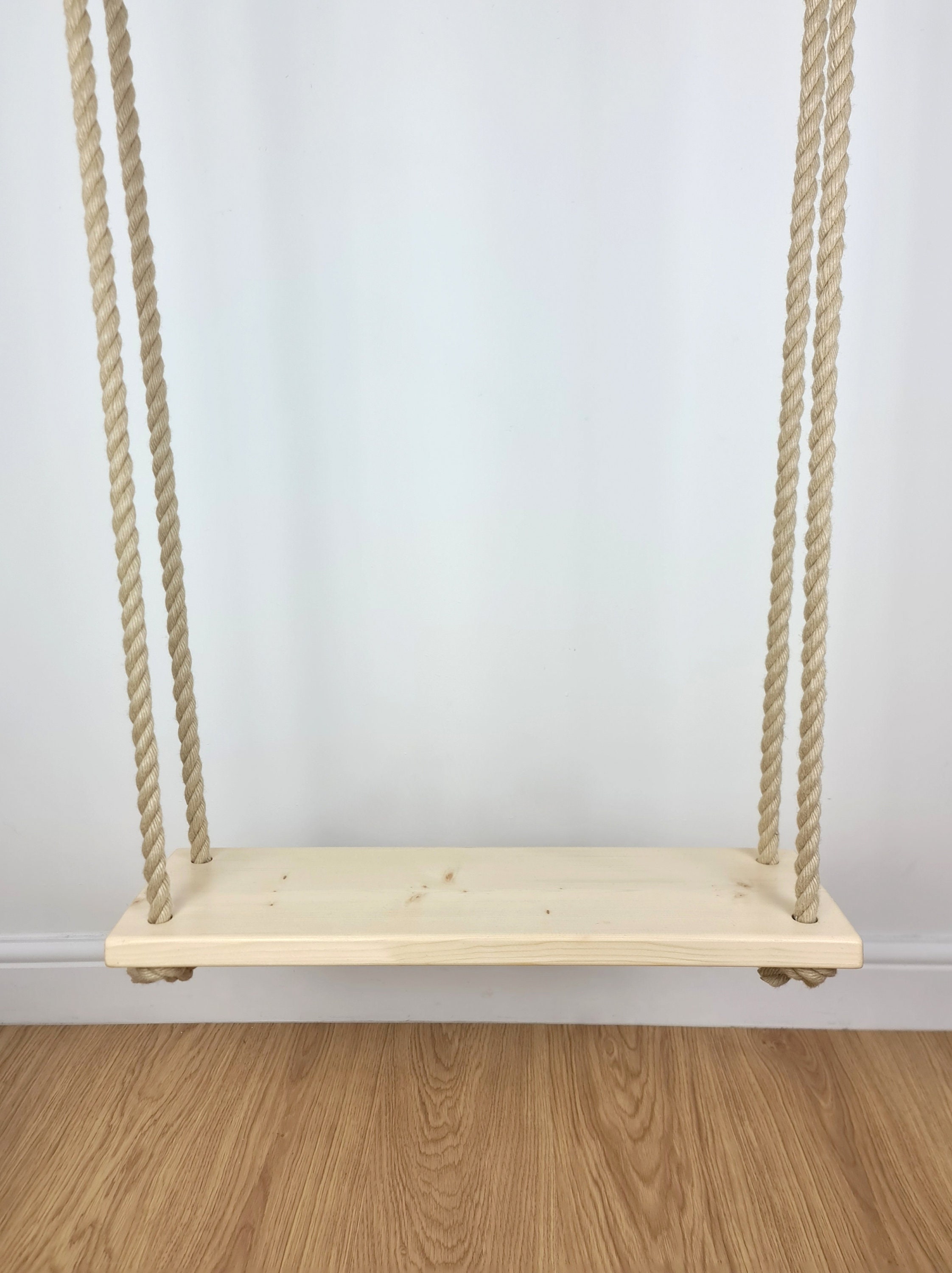 Natural Swing Indoor and Outdoor Perfect Solid Swing for Etsy UK
