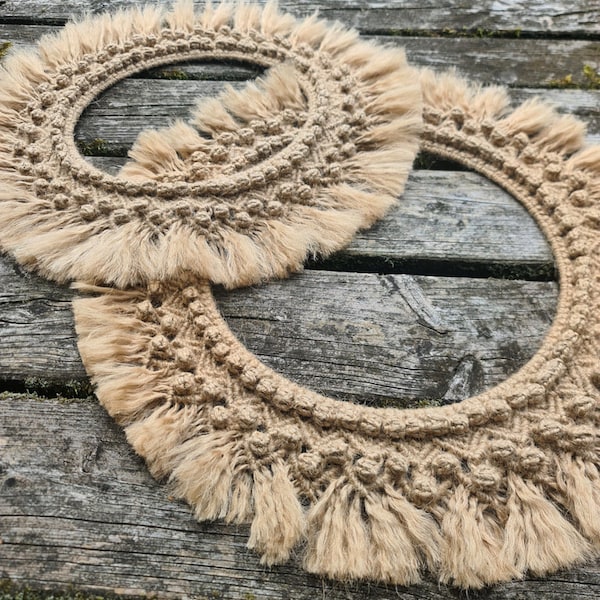 Macrame Frame - Etsy