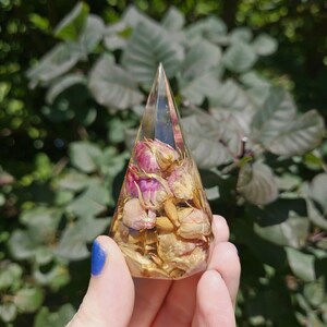 Ring Stand| Ring Cone| Enagagement Ring Holder| Wedding Ring Display| Resin Ring Holder| Handmade Ring Holder| Ring Display| Ring Storage| image 9