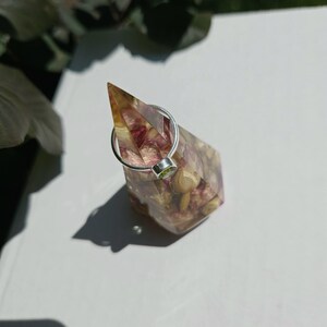 Ring Stand| Ring Cone| Enagagement Ring Holder| Wedding Ring Display| Resin Ring Holder| Handmade Ring Holder| Ring Display| Ring Storage| image 8