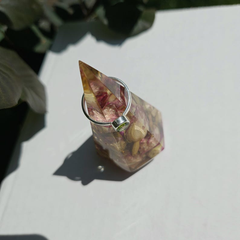 Ring Stand| Ring Cone| Enagagement Ring Holder| Wedding Ring Display| Resin Ring Holder| Handmade Ring Holder| Ring Display| Ring Storage| image 8