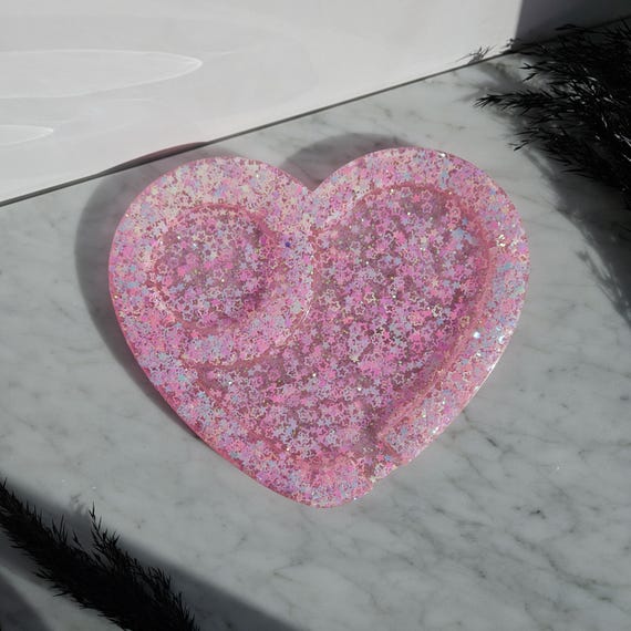 Heart Rolling Tray| Weed Tray| Heart Tray| Weed Rolling Tray| Rolling Tray Gift| Resin Trinket Tray| Resin Rolling Tray| Resin Tray|