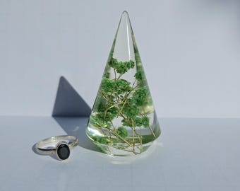 Floral Ring Display| Engagement Ring Holder| Ring Stand| Floral Ring Holder| Wedding Ring Display| Resin Ring Holder| Resin Ring Stand|