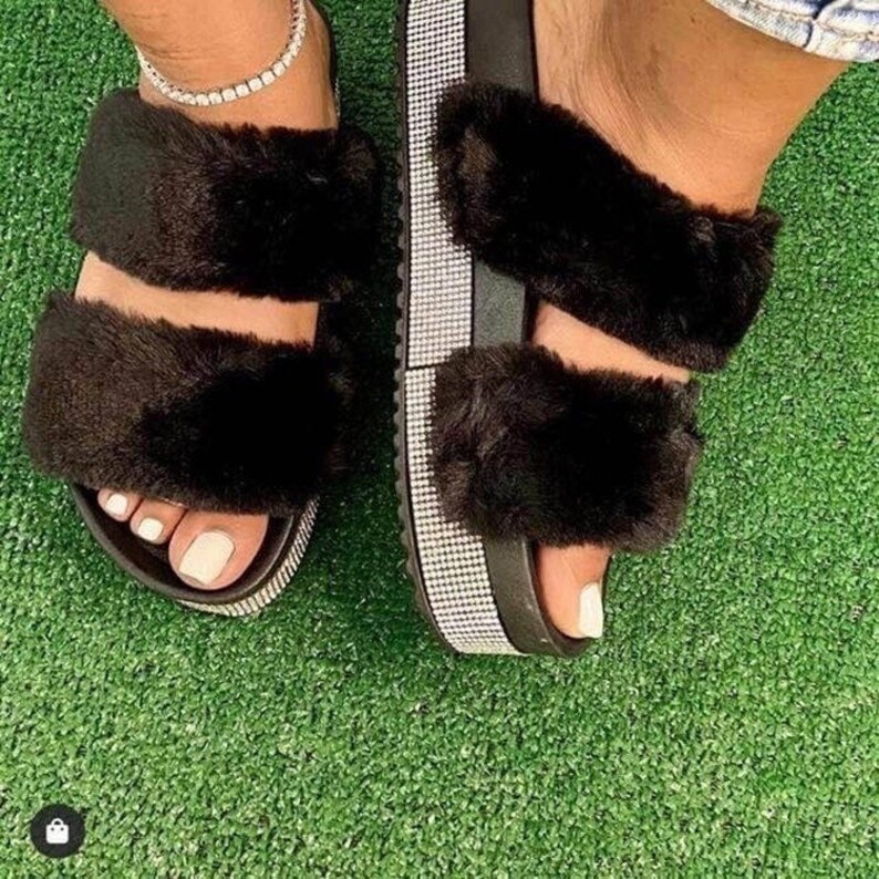 slides with bling