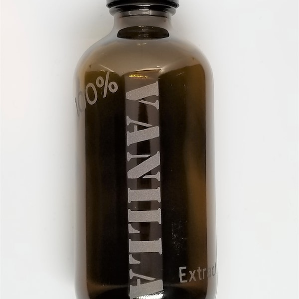 100% Extrait de Vanille Bouteille 4oz