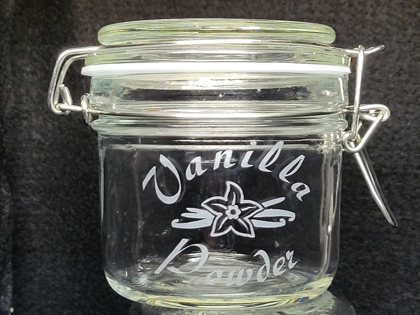 Flip Top 8oz Jars for Vanilla Sugar, Honey, and More... Etsy