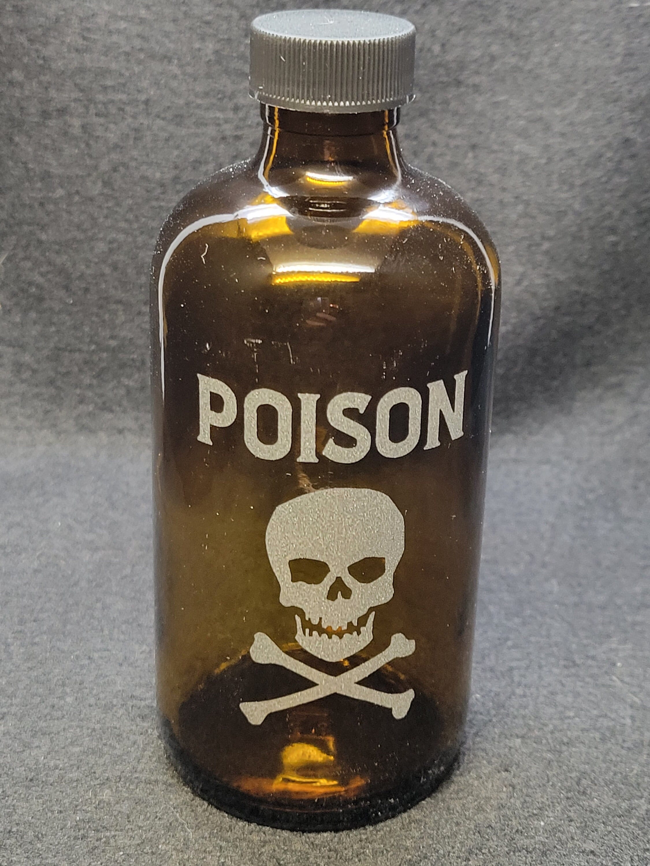 POP SCULL POISON BOTTLE OZWORKS ペイントver. Poison Bottle 8oz - Etsy