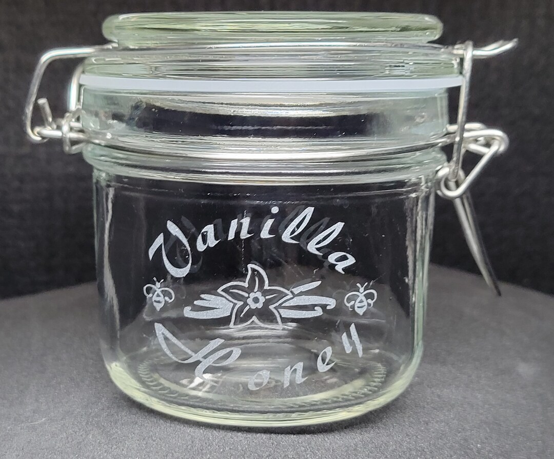 Flip Top 8oz Jars for Vanilla Sugar, Honey, and More... Etsy