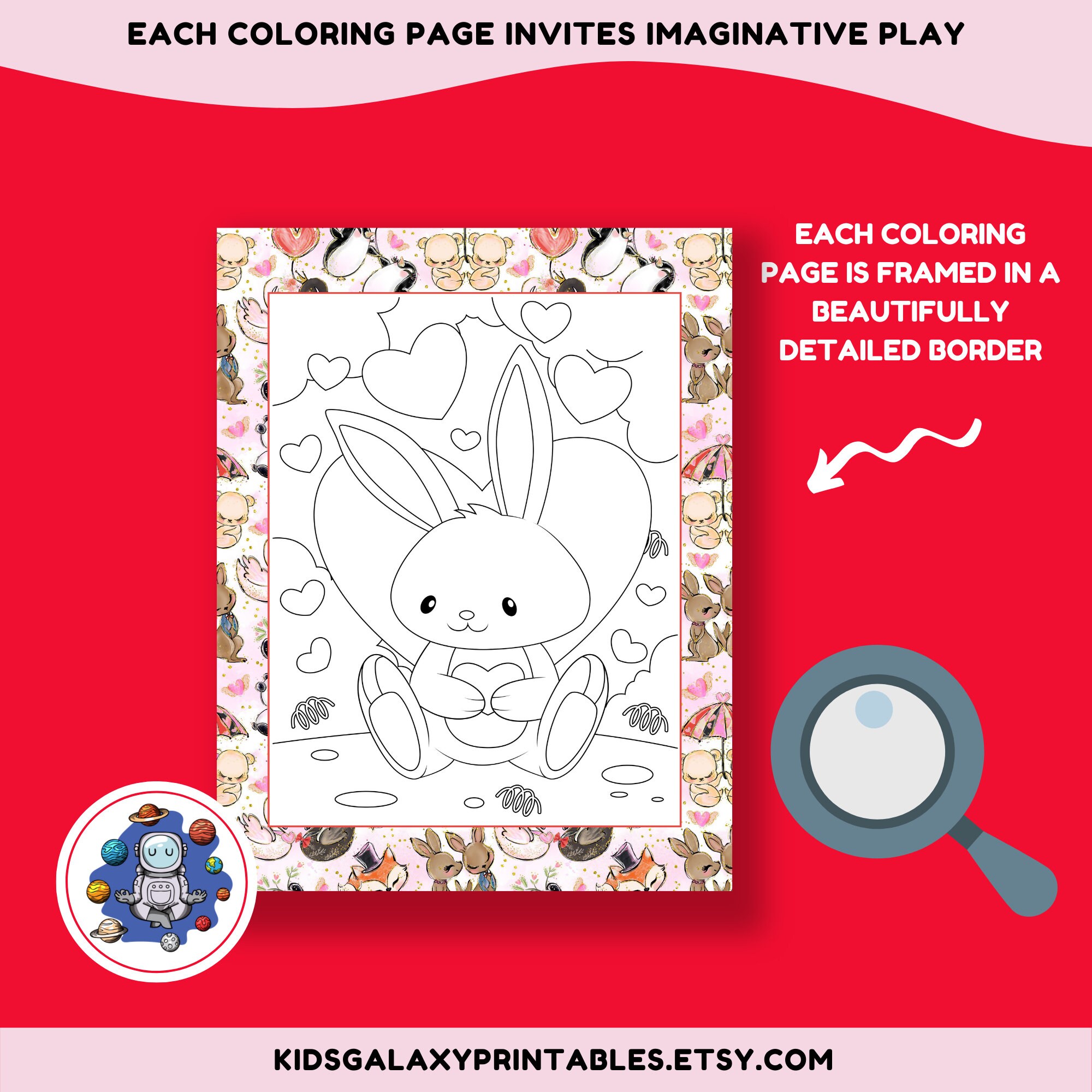 Valentine coloring pages for kids cute coloring pages for girls