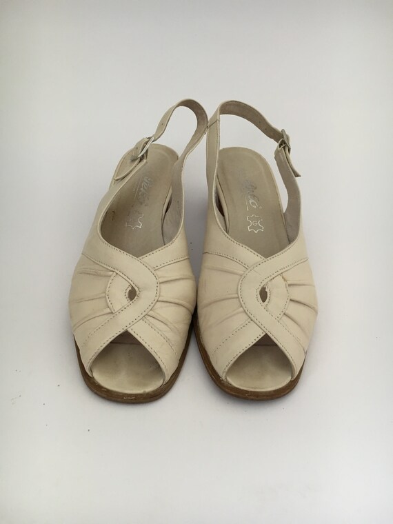 Vintage sandals/ Vintage leather shoes / Vintage … - image 3