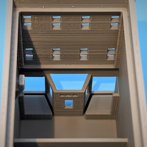 N-Scale Old Downtown Store Office Building for Train Layouts Dioramas - 1:160 Scale image 8