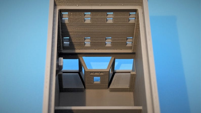 N-Scale Old Downtown Store Office Building for Train Layouts Dioramas - 1:160 Scale image 8