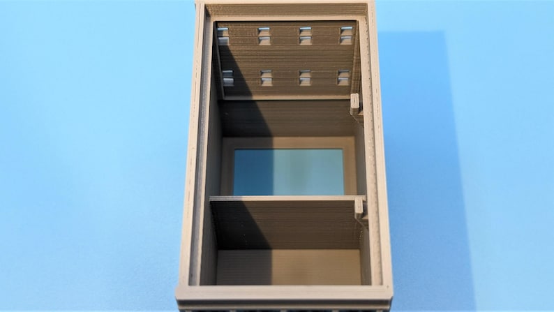 N-Scale Old Downtown Store Office Building for Train Layouts Dioramas - 1:160 Scale image 7