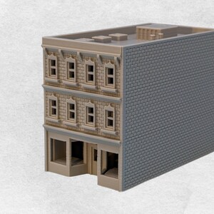 thumbnail image 2 of Woodland Scenics M.T. Arms Hotel - HO Scale Unassembled Kit (11900) 2 of 5