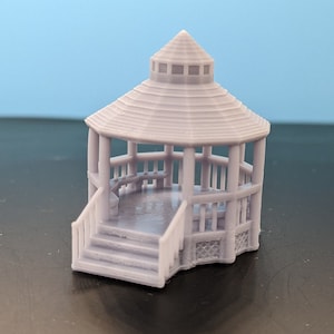 N-Scale - Small Town Gazebo - Very Detailed - 1:160 Scale