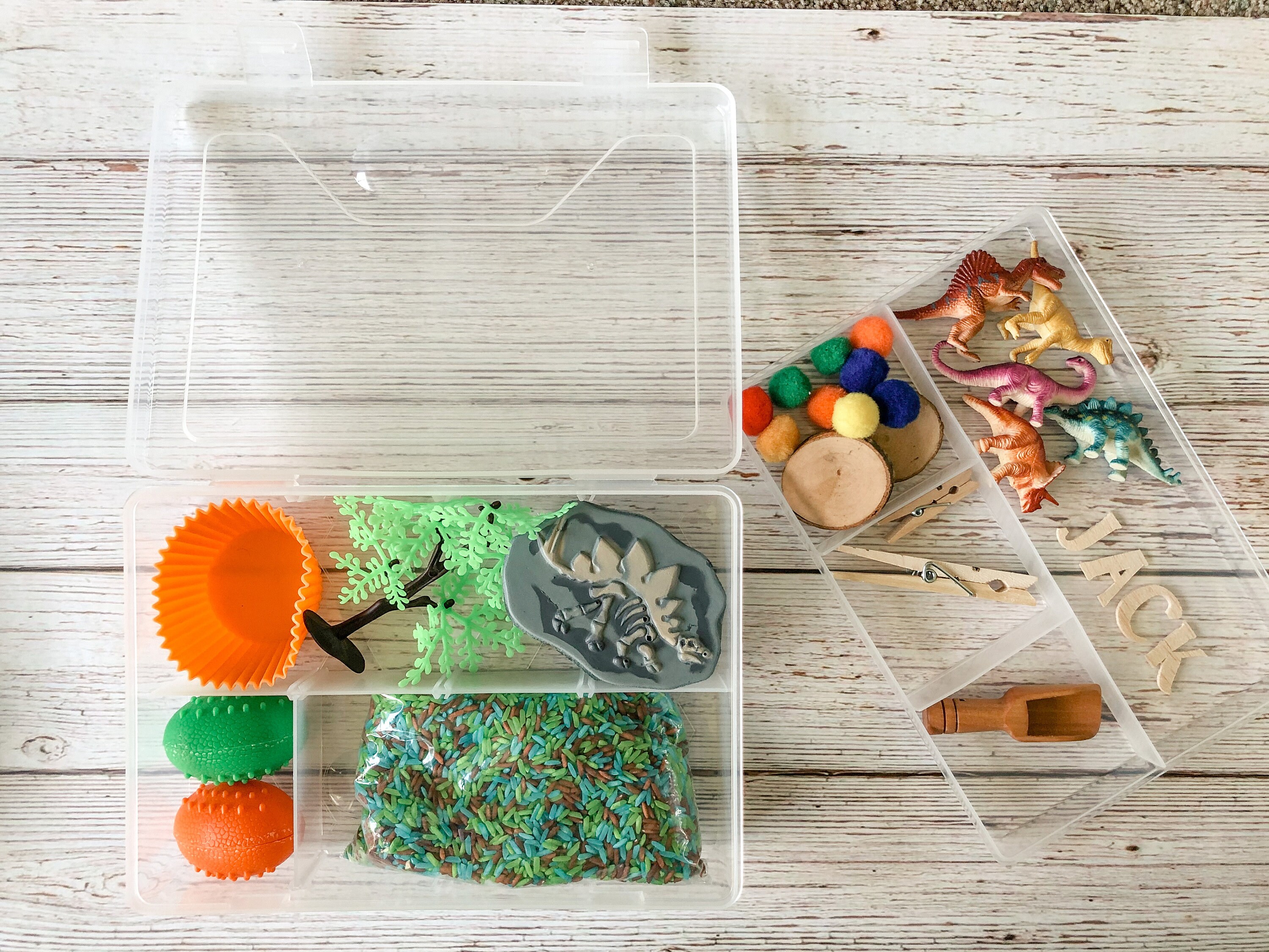 Kids Sensory Bin Kit Sensory Kit Portable Sensory Kit Etsy
