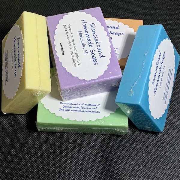 Goat milk soap