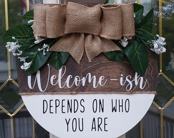 Featured image of post Funny Welcome Signs For Home - We&#039;ve been making doormats since 2015.