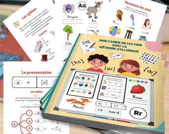 Learning to read with the syllabic method | Kindergarten level large section and CP | Children 5-7 years
