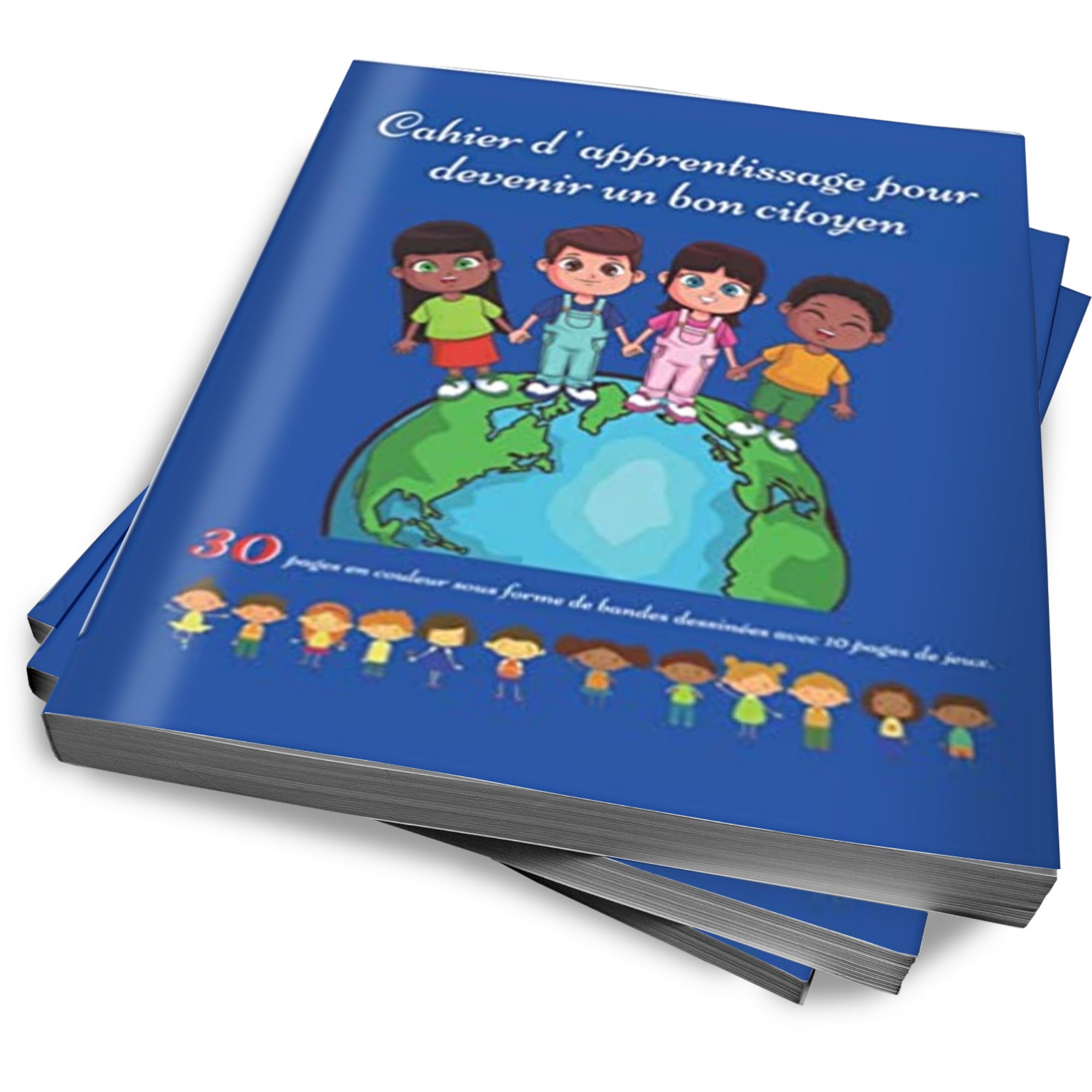 Page De Garde Cahier Du Citoyen Cahier d'apprentissage enfant pour devenir un bon citoyen - Etsy France