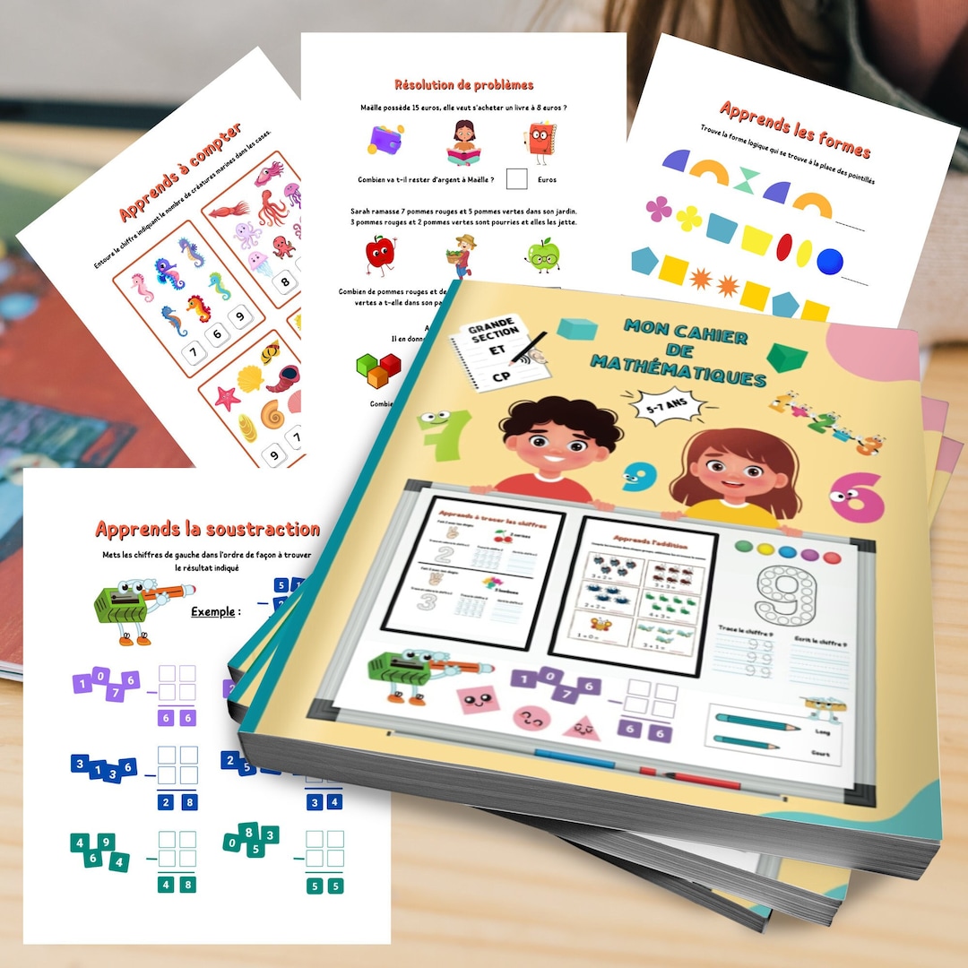Learn Math While Having Fun Kindergarten Level Large Section and CP ...