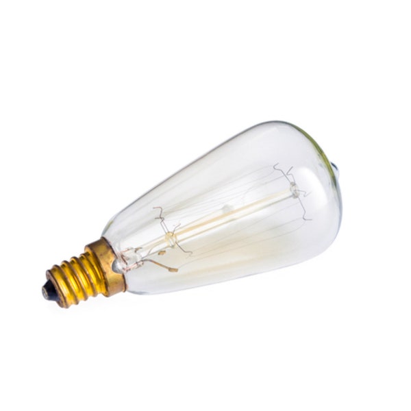 Wax Warmer Bulb | Replacement Bulb for Electric Wax Warmer | Edison Bulb Illumination | 40 Watt Bulb