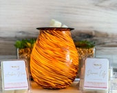 2 Soy Wax Melts Decorative Art Glass Wax Warmer Gift Bundle Choose Your Favorite Scents Complete Gift Set Home Décor