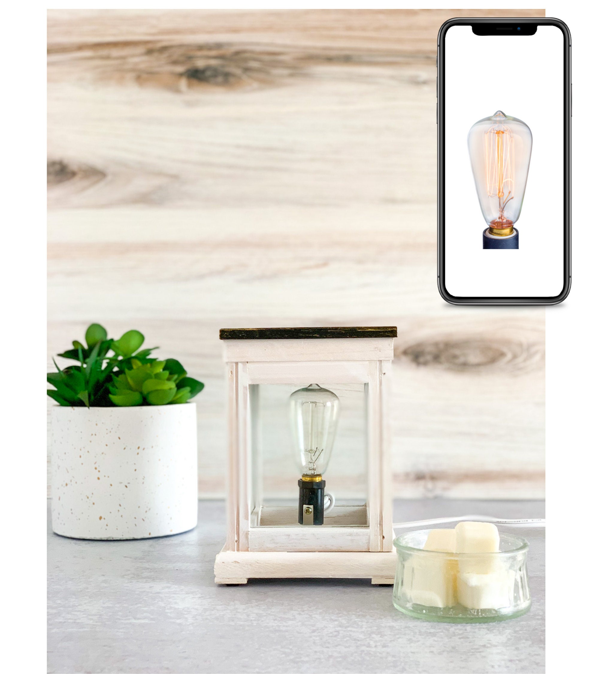 Wax Warmer Bulb Replacement Bulb for Electric Wax Warmer Edison Bulb