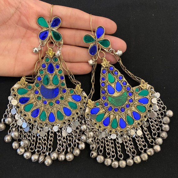 Afghani earrings online deals